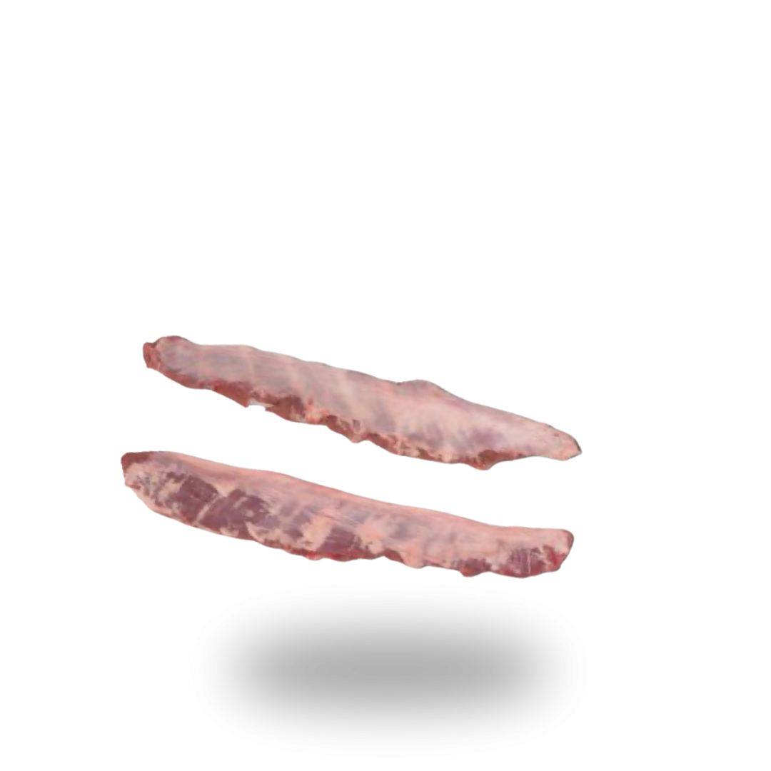 Pork diaphragm Przepona bez membrany.png