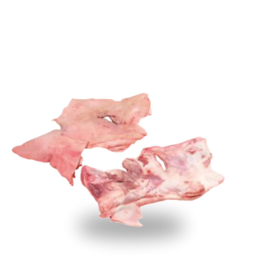 Pork masks rind on, snout off Maski ze skórą.png